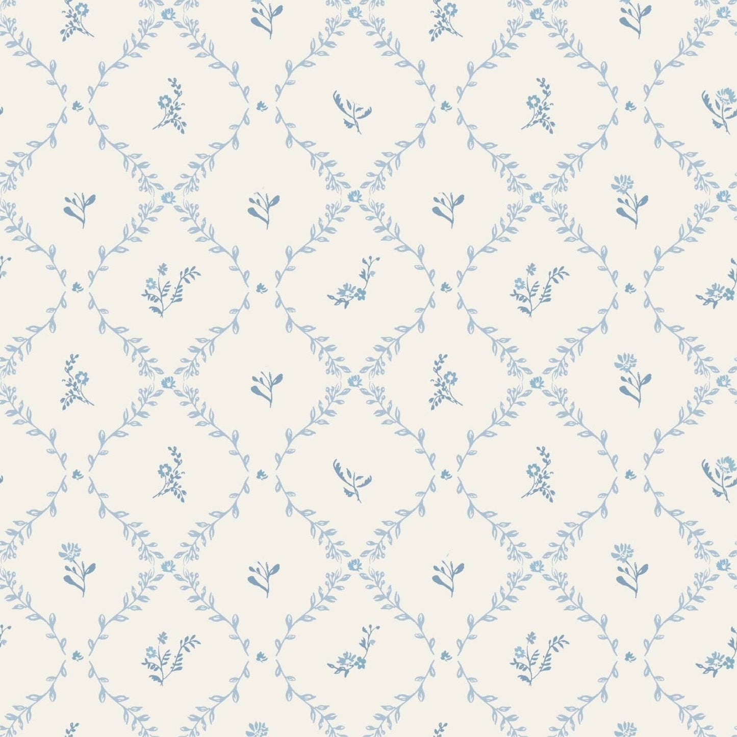 Blue Lattice Muslin Blanket