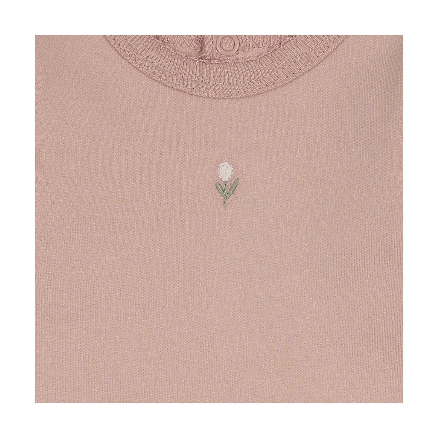 Blooming Girls Footie: Orchid Pink