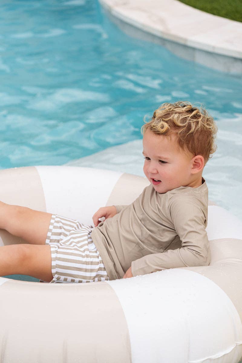 SPF Longsleeve Swim Shirt: Olive