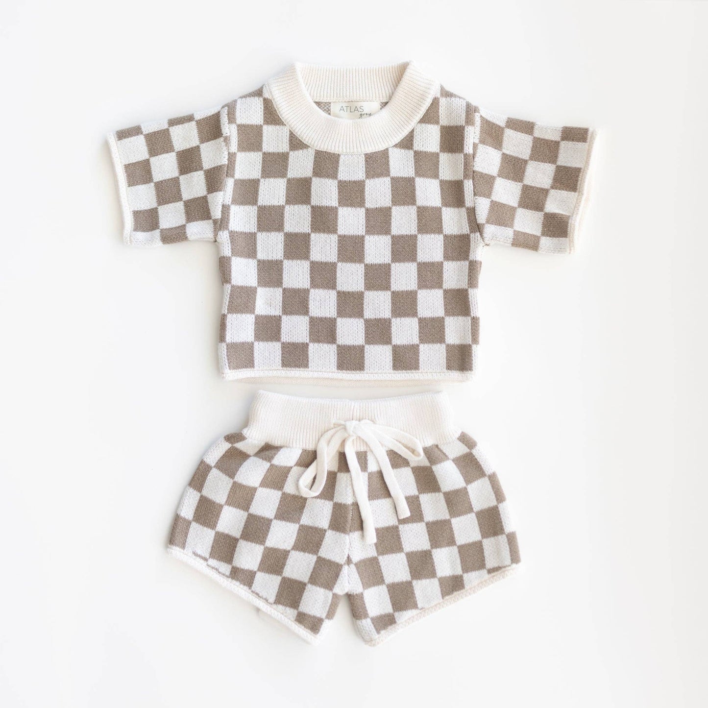 Cove Knit Set: Pearl / Driftwood