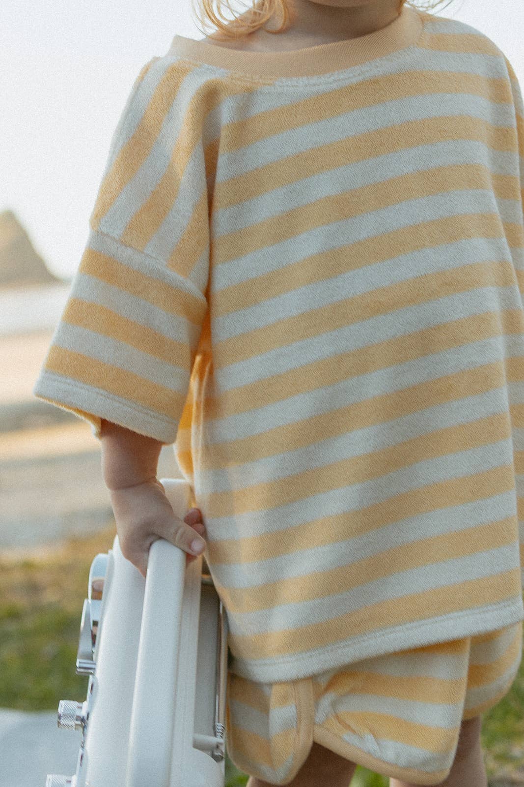 Sterling Set in Yellow Stripe