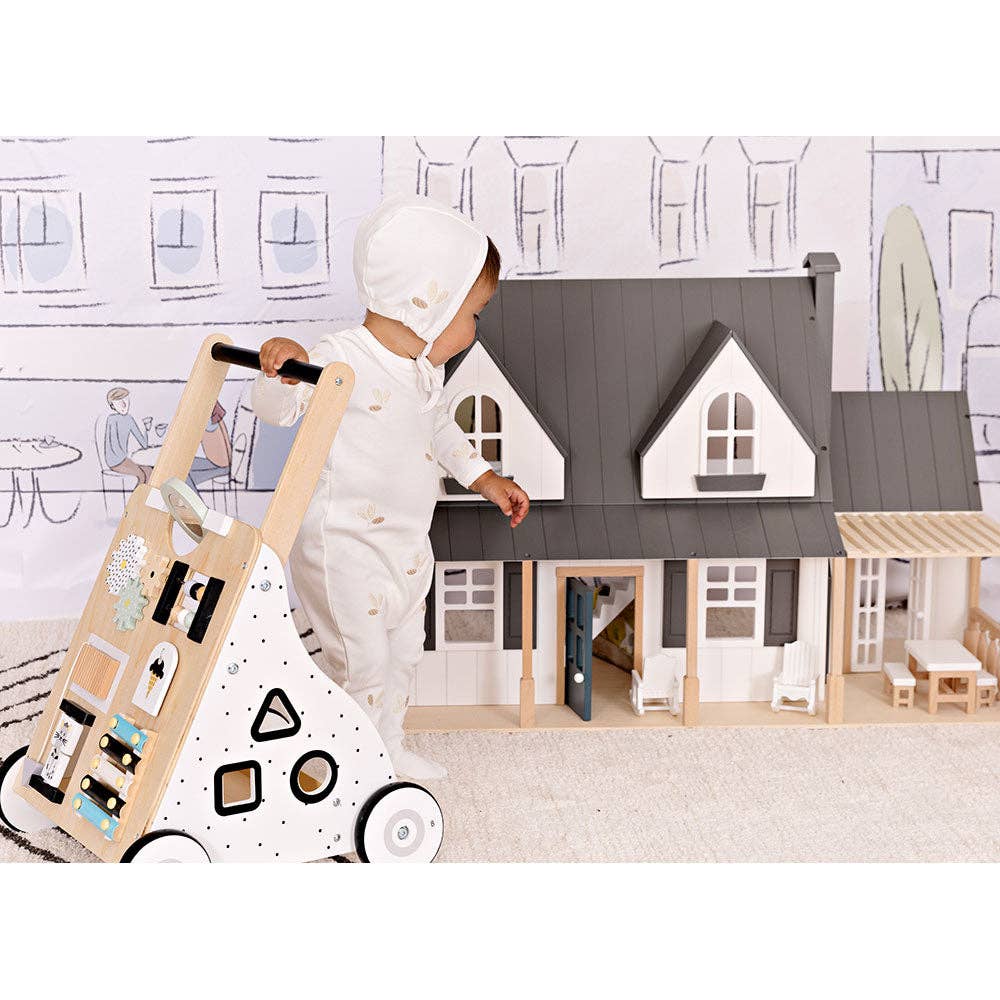 Lovely Leaf Layette Set: Pink Whip